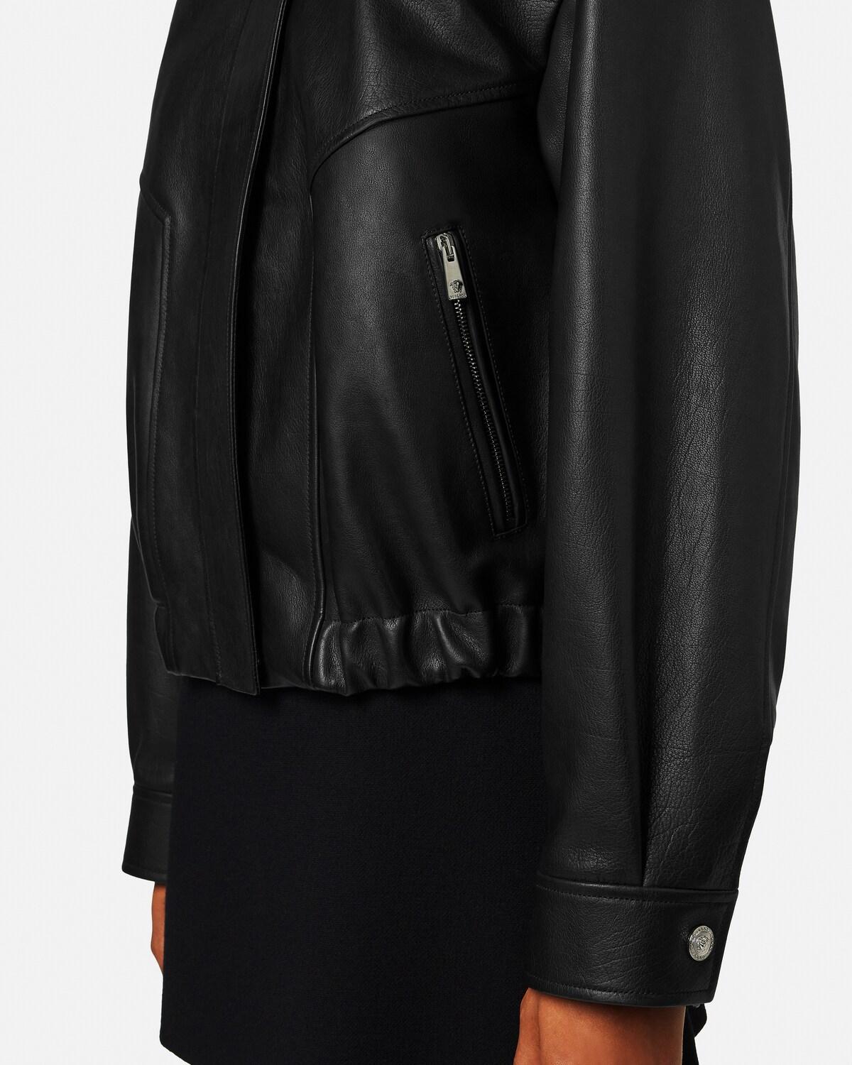 Leather Blouson - Image 3