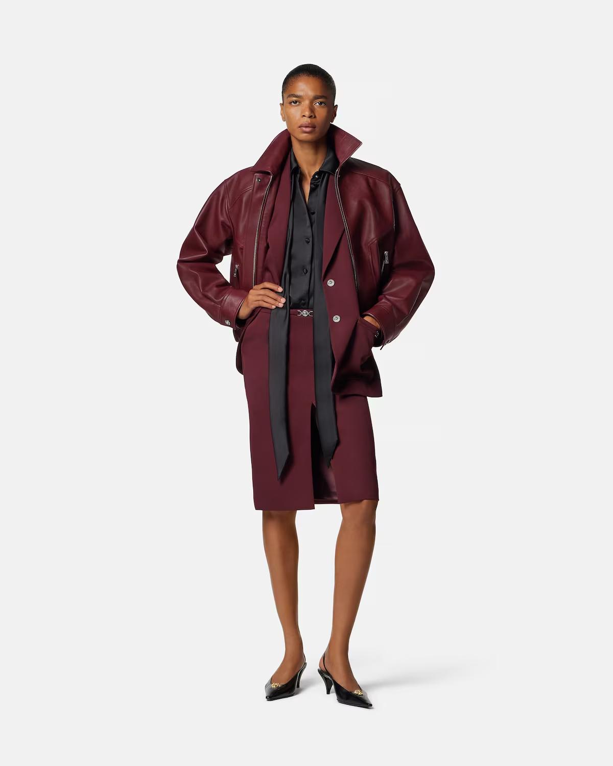 Leather Blouson - Image 2