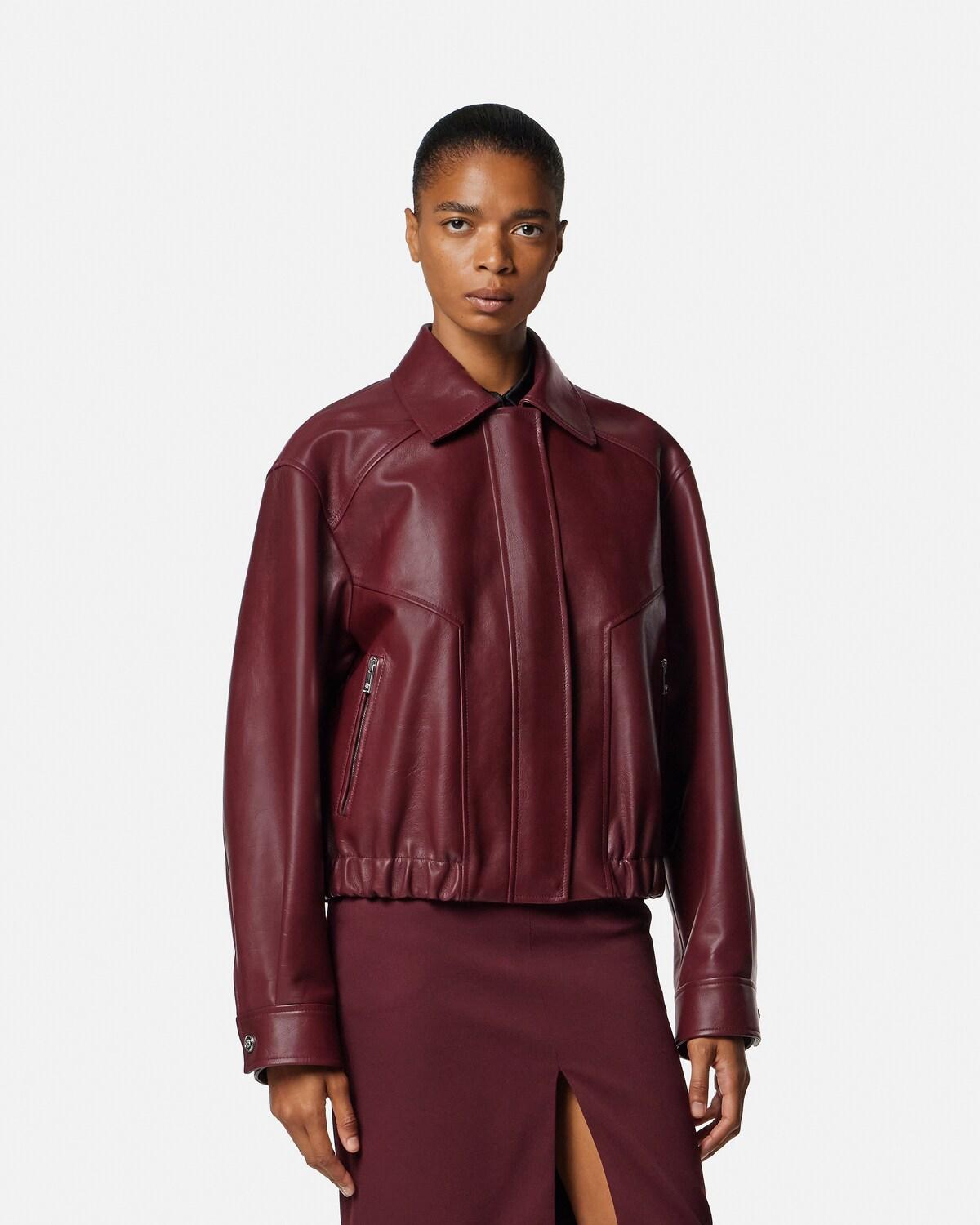 Leather Blouson - Image 4