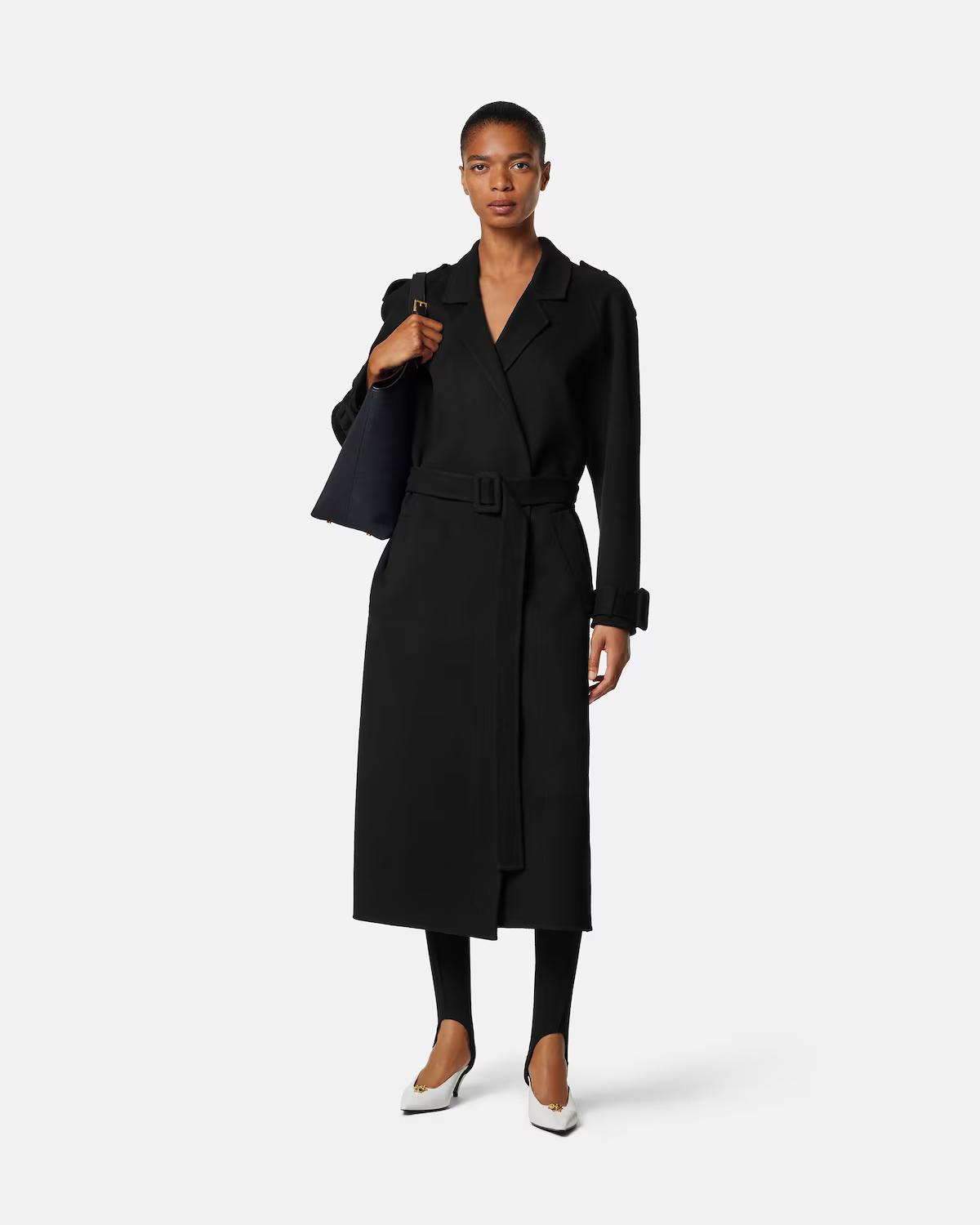 Wool-Cashmere Belted Coat - Image 2