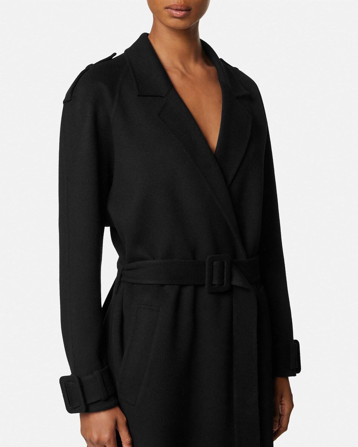 Wool-Cashmere Belted Coat - Image 6