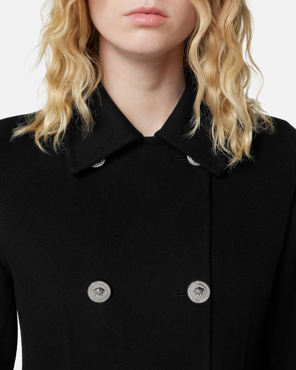 Wool-Cashmere A-Line Coat - Image 3