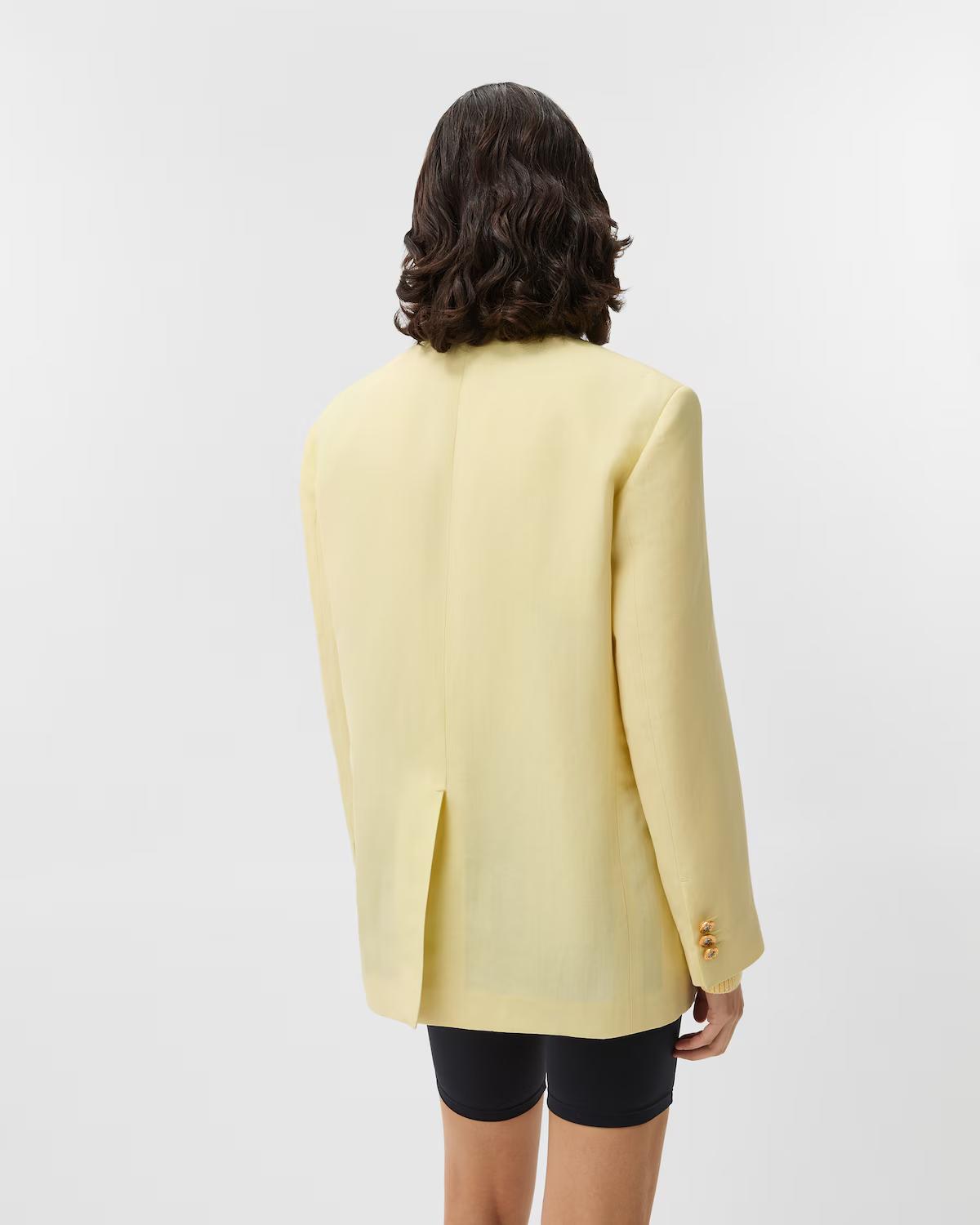 Wool-Linen Blazer - Image 3
