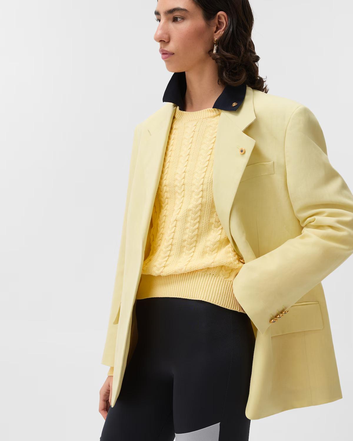 Wool-Linen Blazer - Image 4