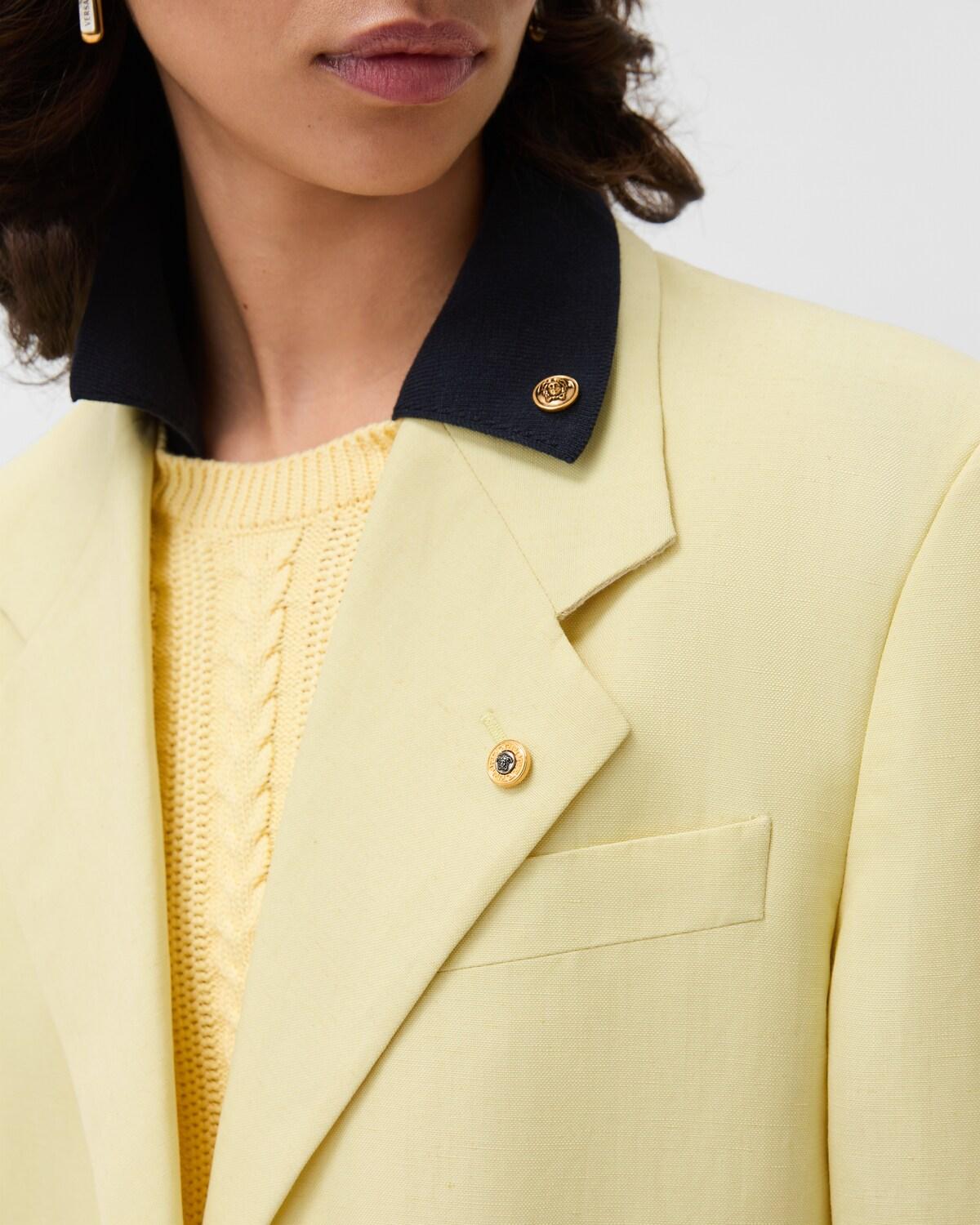 Wool-Linen Blazer - Image 5