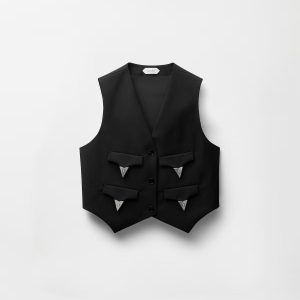 Wool-Mohair Vest