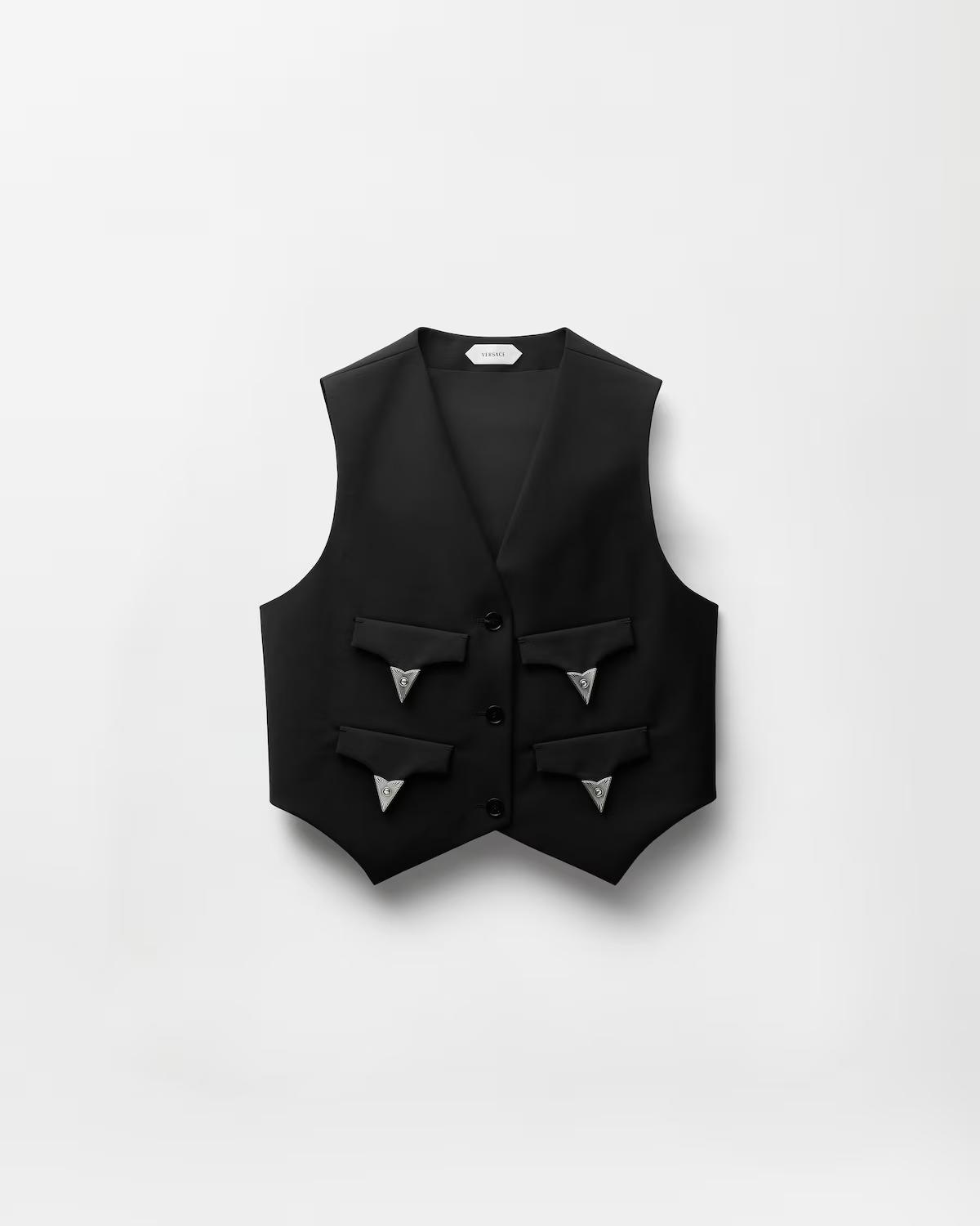 Wool-Mohair Vest