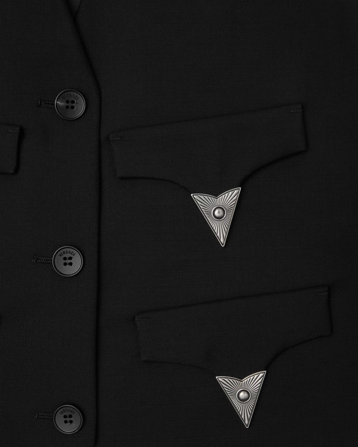 Wool-Mohair Vest - Image 4