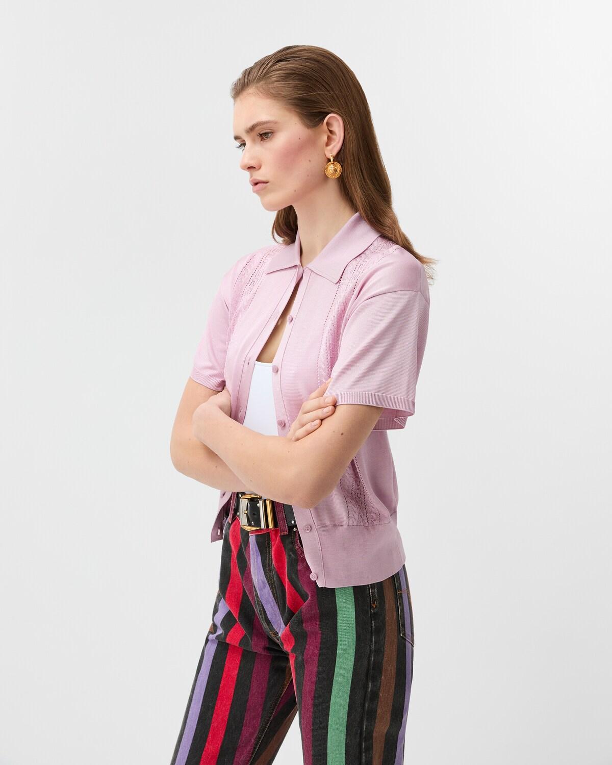 Viscose Knit Polo - Image 4