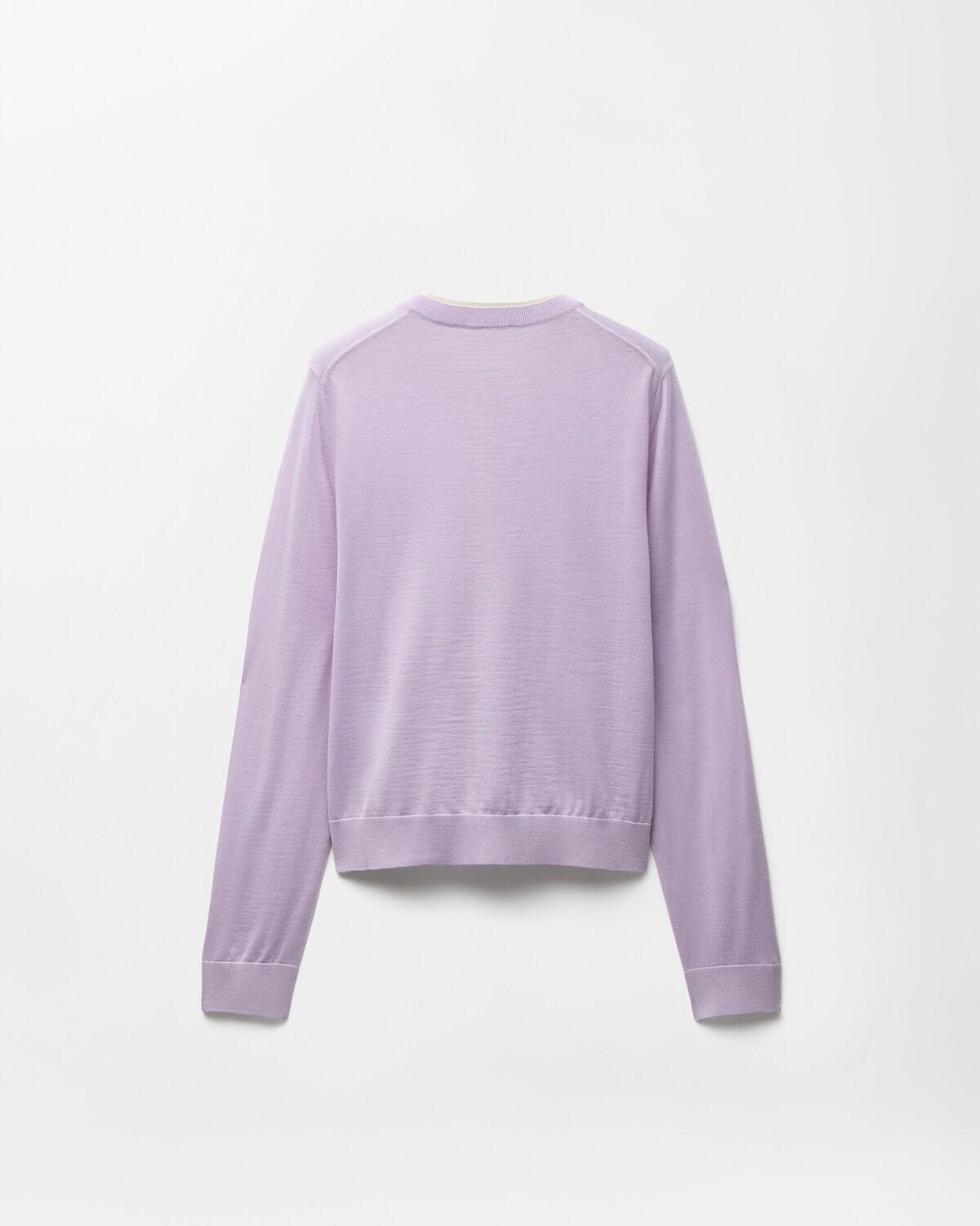 Embroidered Wool Knit Cardigan - Image 3