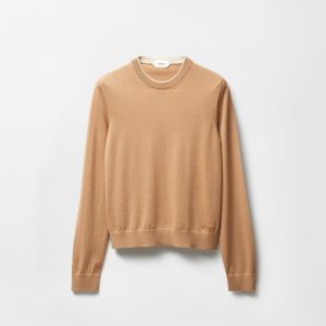 Embroidered Wool Knit Sweater