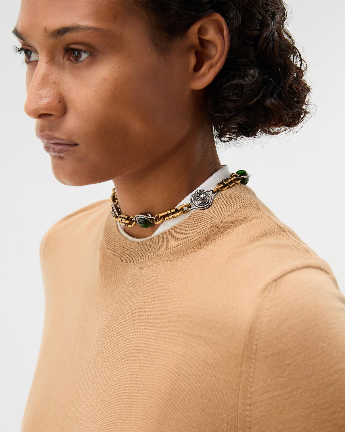 Embroidered Wool Knit Sweater - Image 4