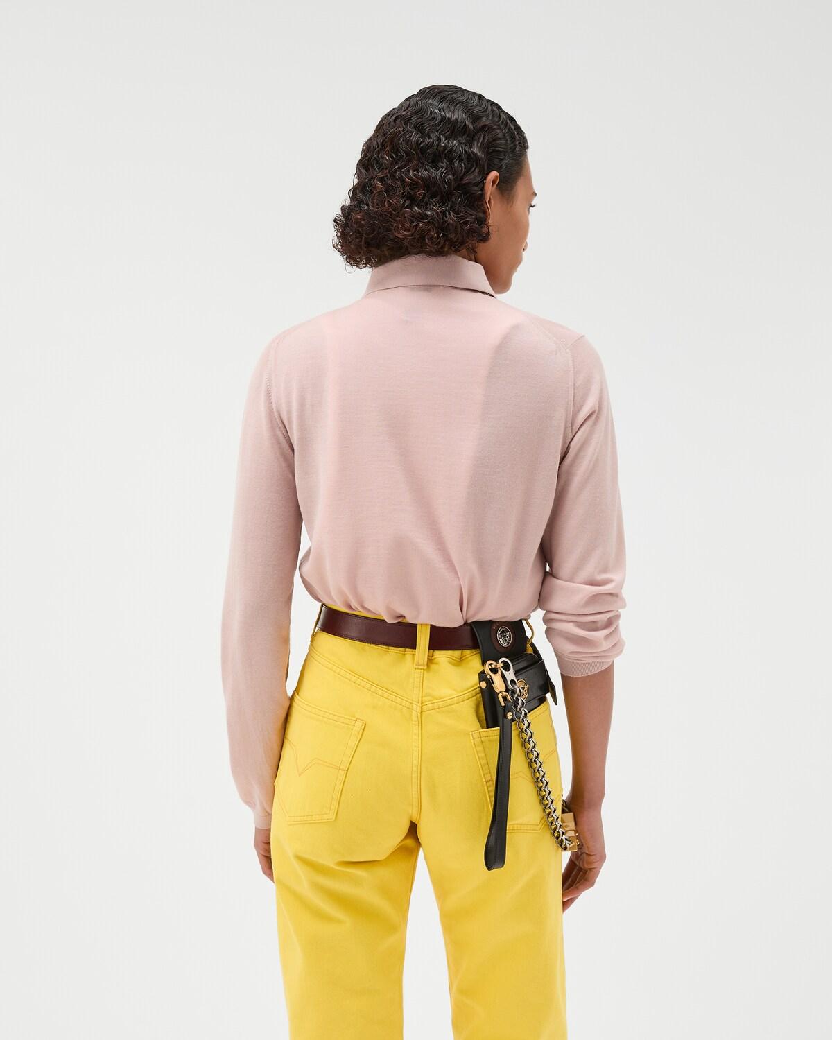 Embroidered Wool Knit Cardigan - Image 3