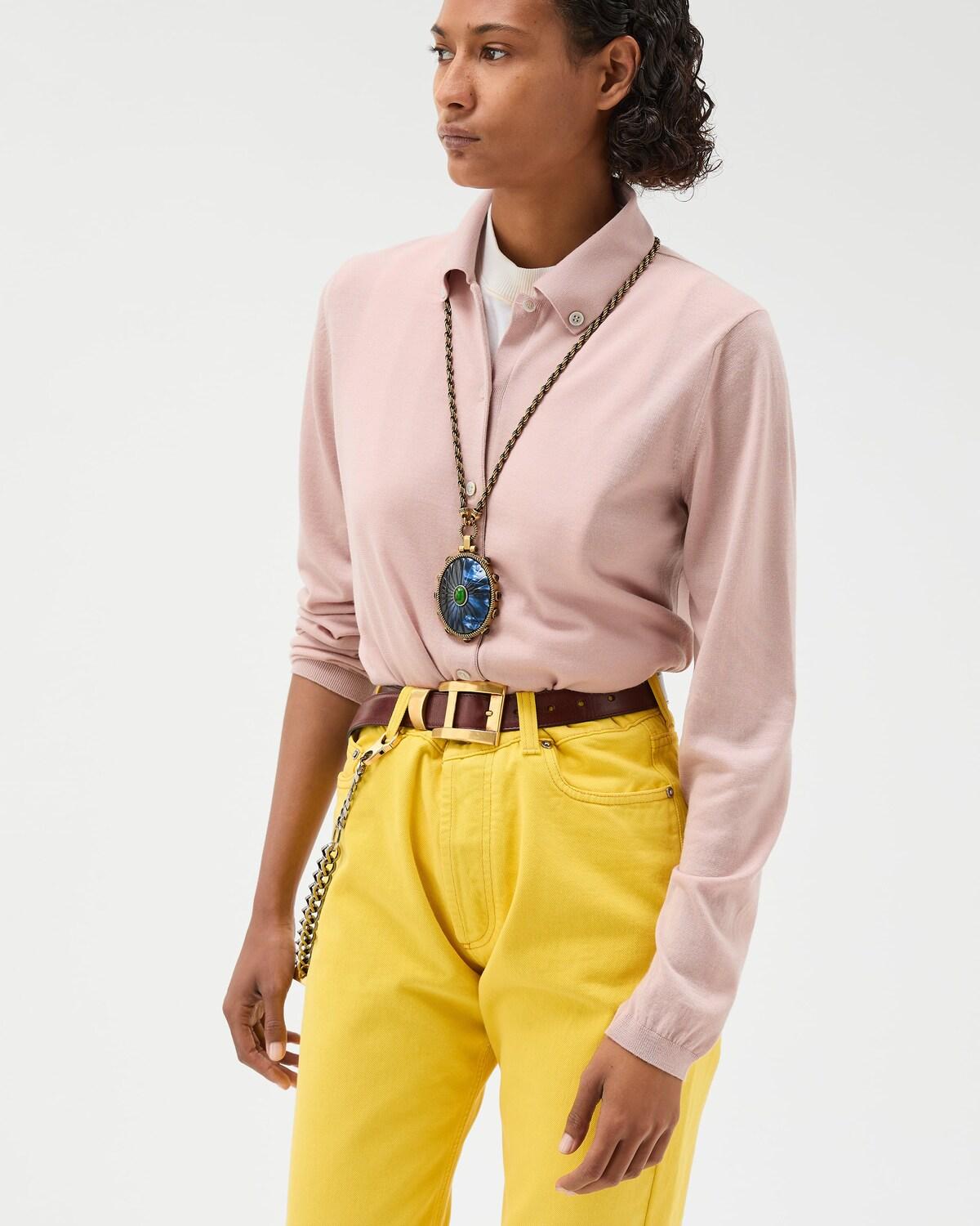 Embroidered Wool Knit Cardigan - Image 4