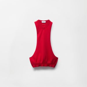 Cotton-Cashmere Knit Tank Top