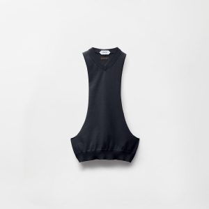 Cotton-Cashmere Knit Tank Top