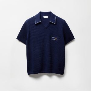 Cotton Knit T-Shirt