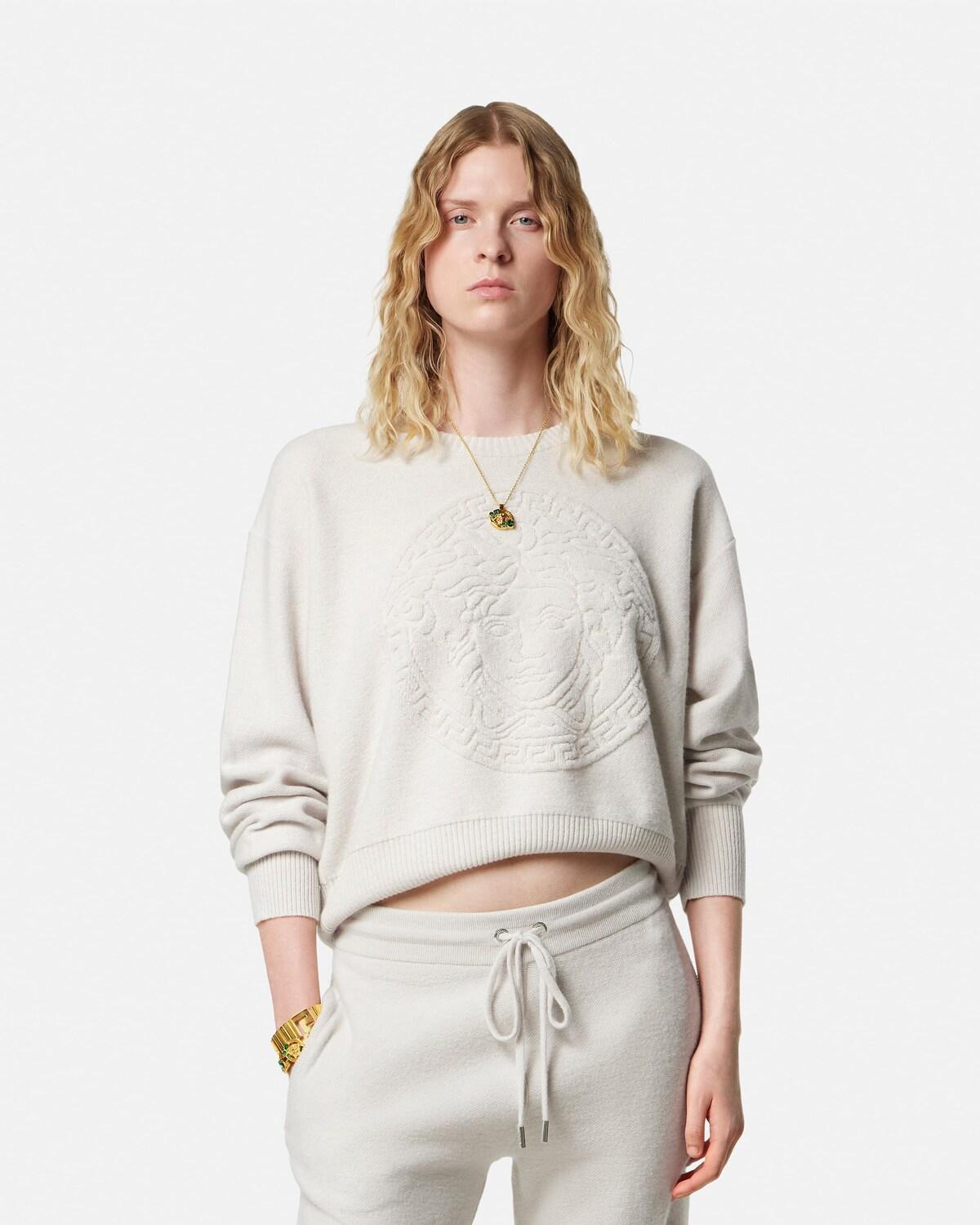 Cashmere-Wool Knit Sweater - Image 2