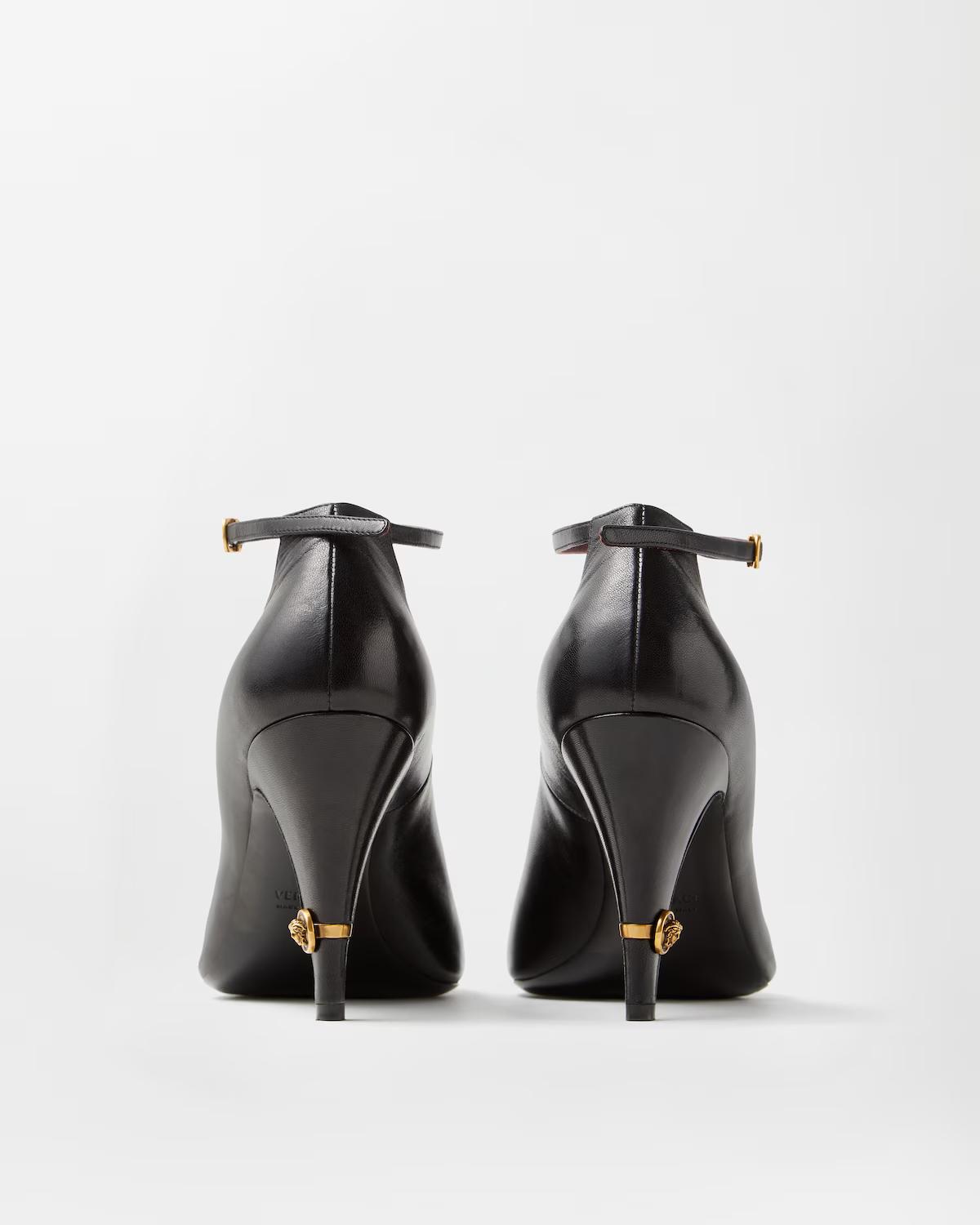 Gianni Leather Pumps 90 mm - Image 4