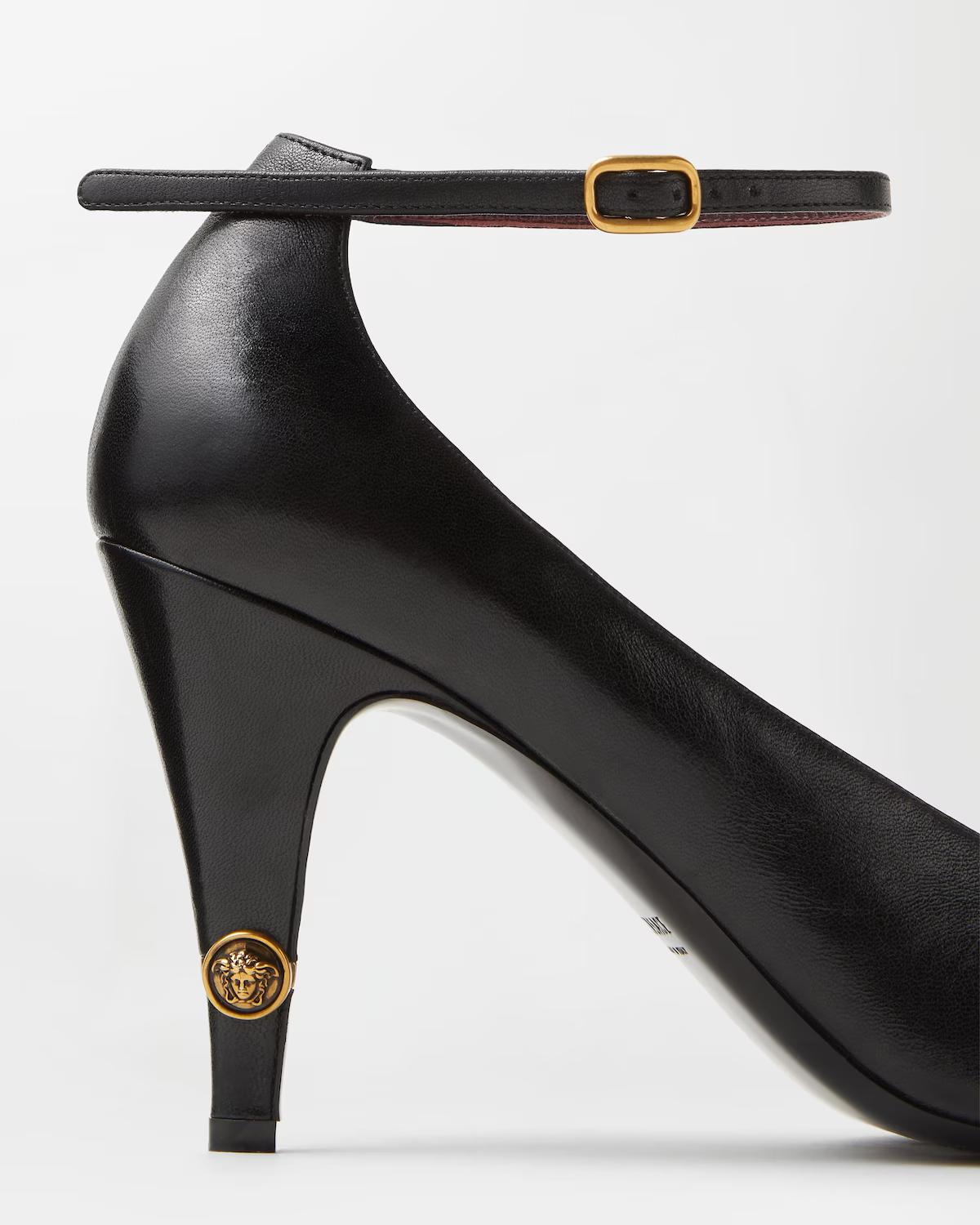 Gianni Leather Pumps 90 mm - Image 6
