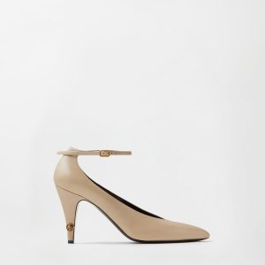 Gianni Leather Pumps 90 mm