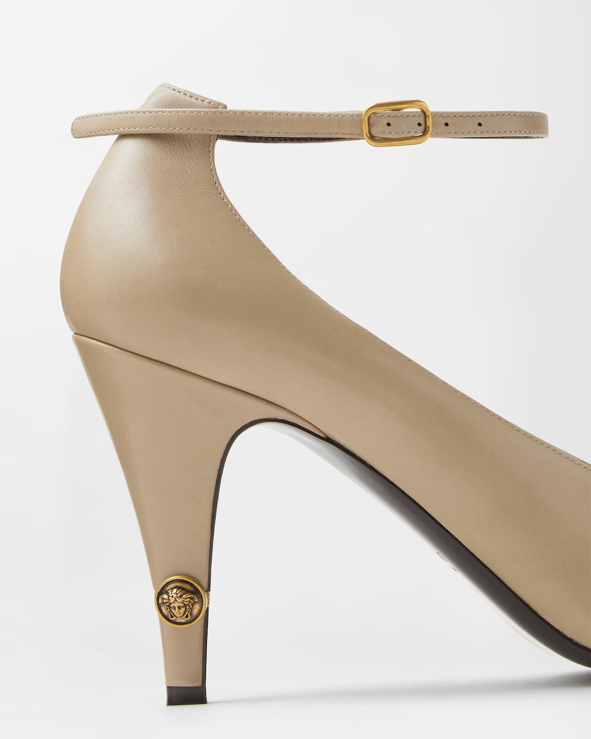 Gianni Leather Pumps 90 mm - Image 7
