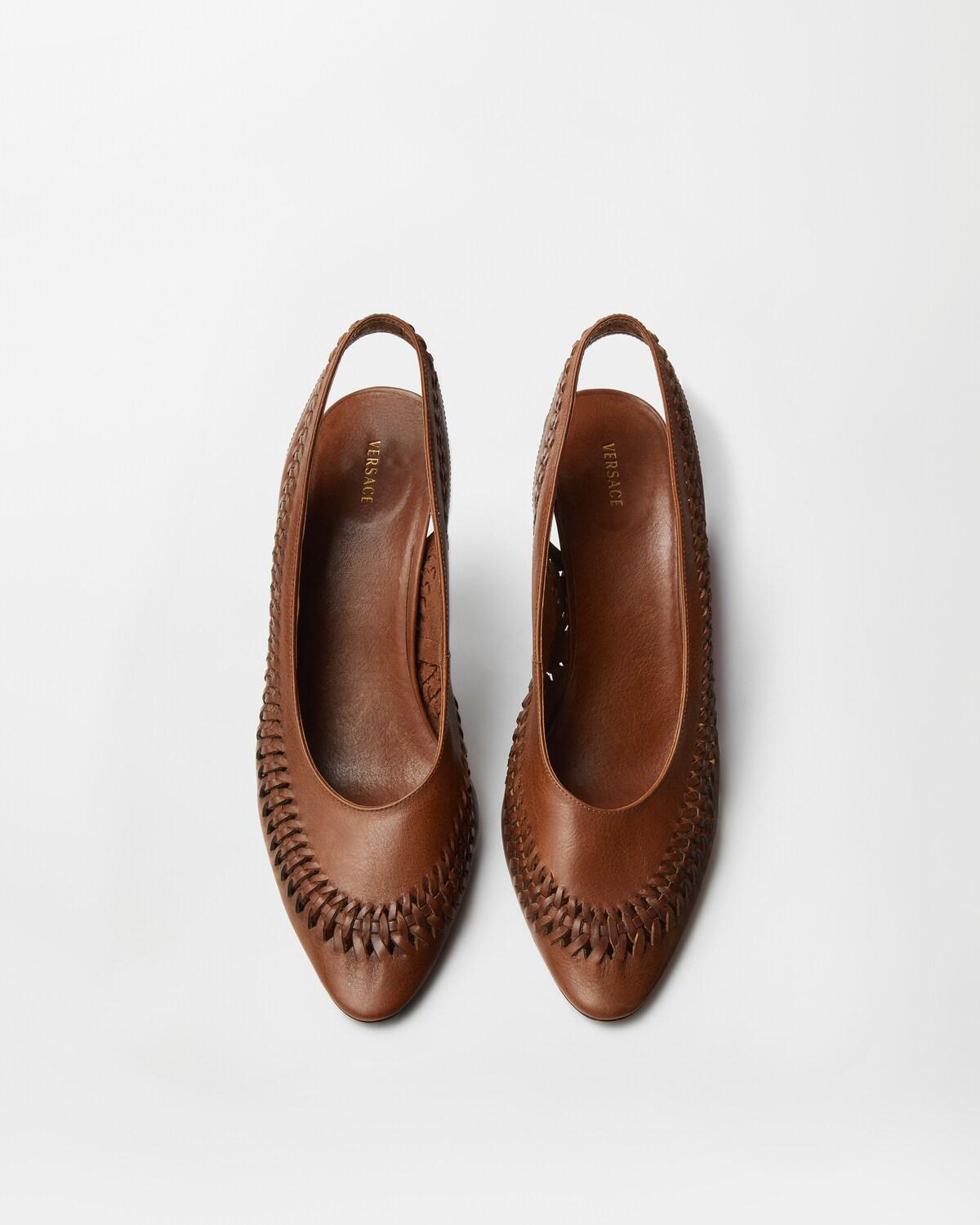 Vienna Leather Slingbacks 80 mm - Image 3