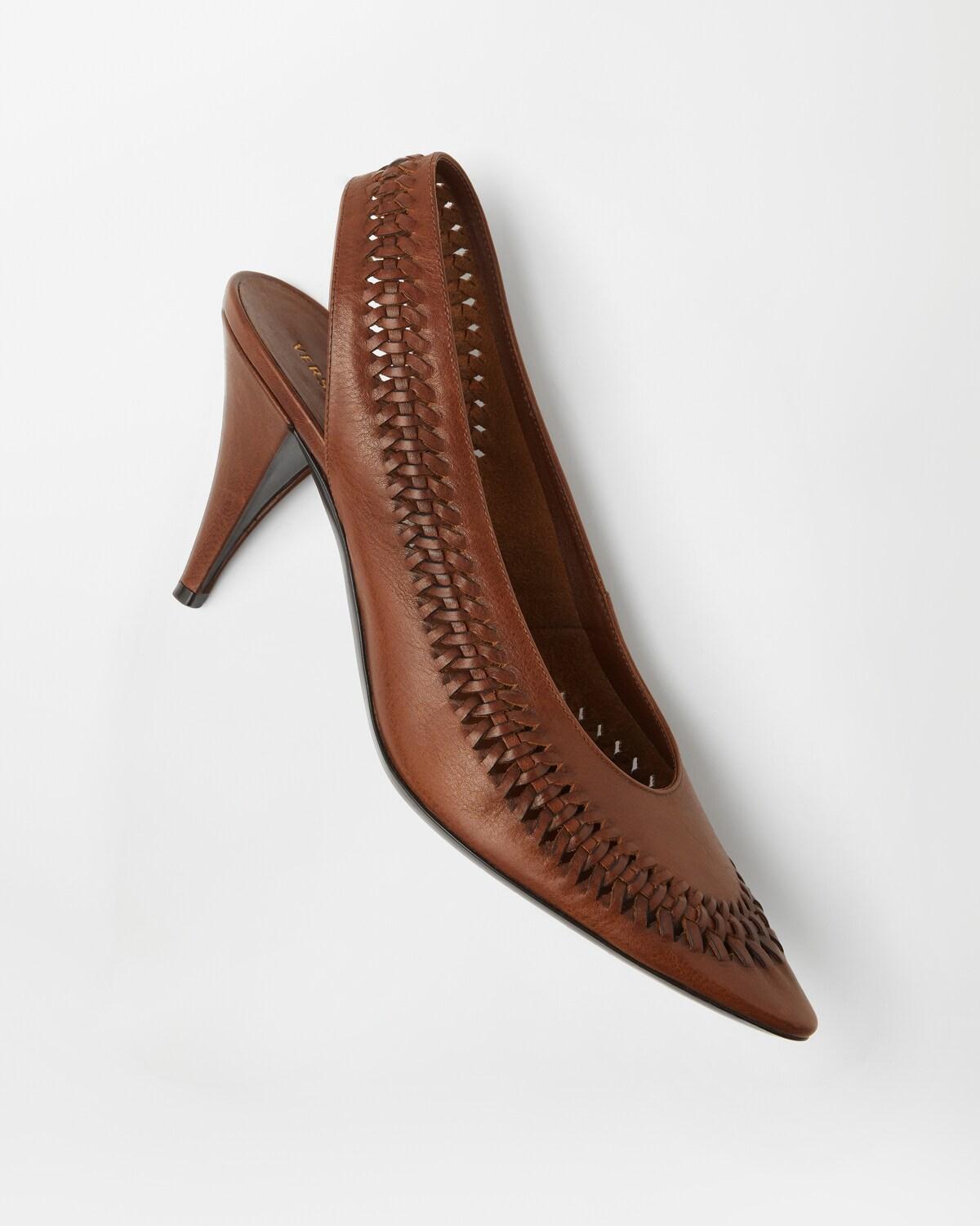 Vienna Leather Slingbacks 80 mm - Image 4