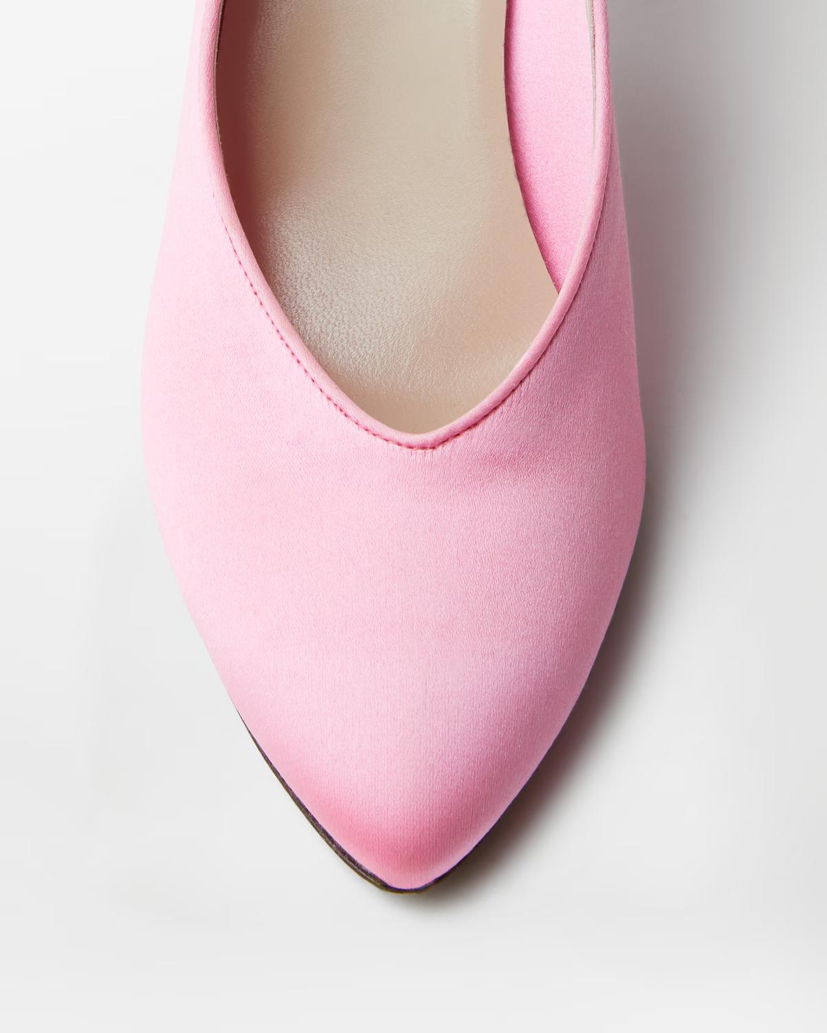 Tina Satin Pumps 65 mm - Image 6