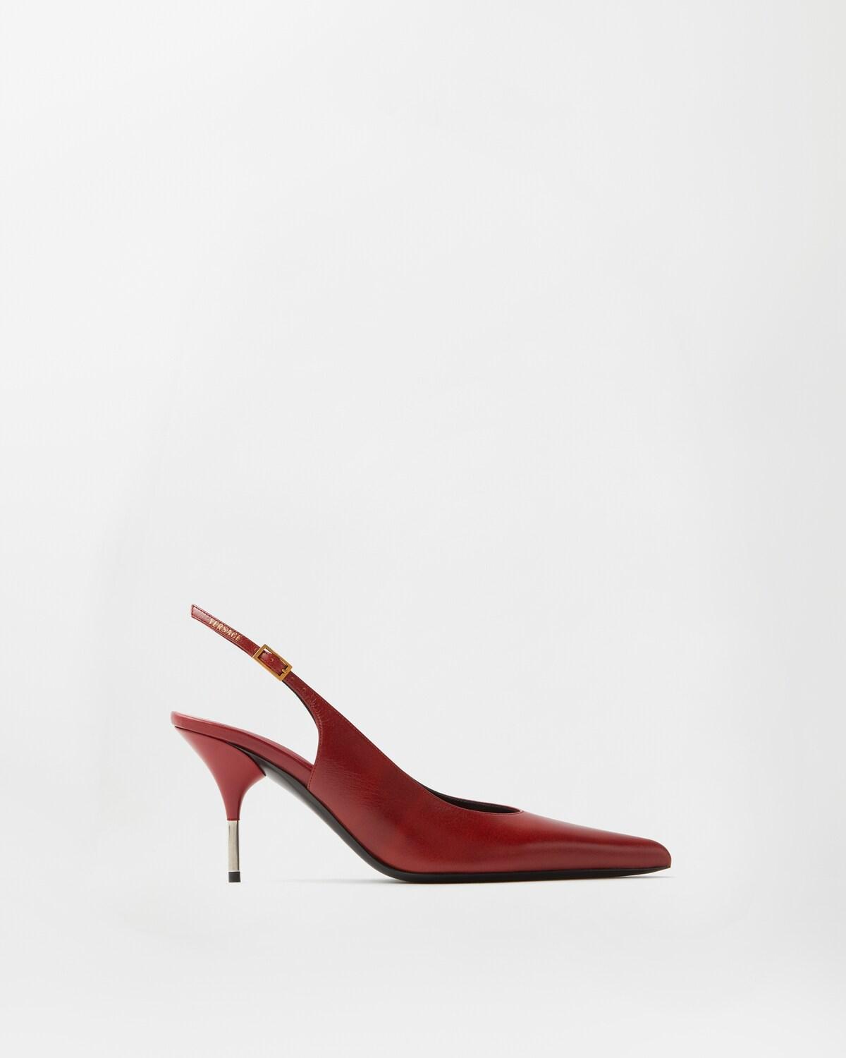 Nyx Leather Slingbacks 80 mm