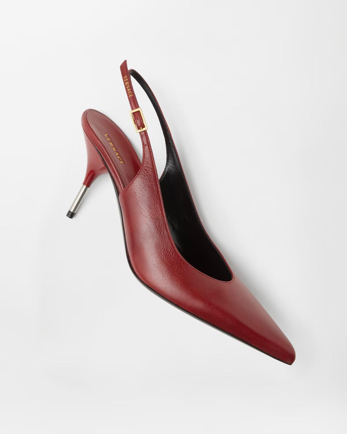 Nyx Leather Slingbacks 80 mm - Image 4