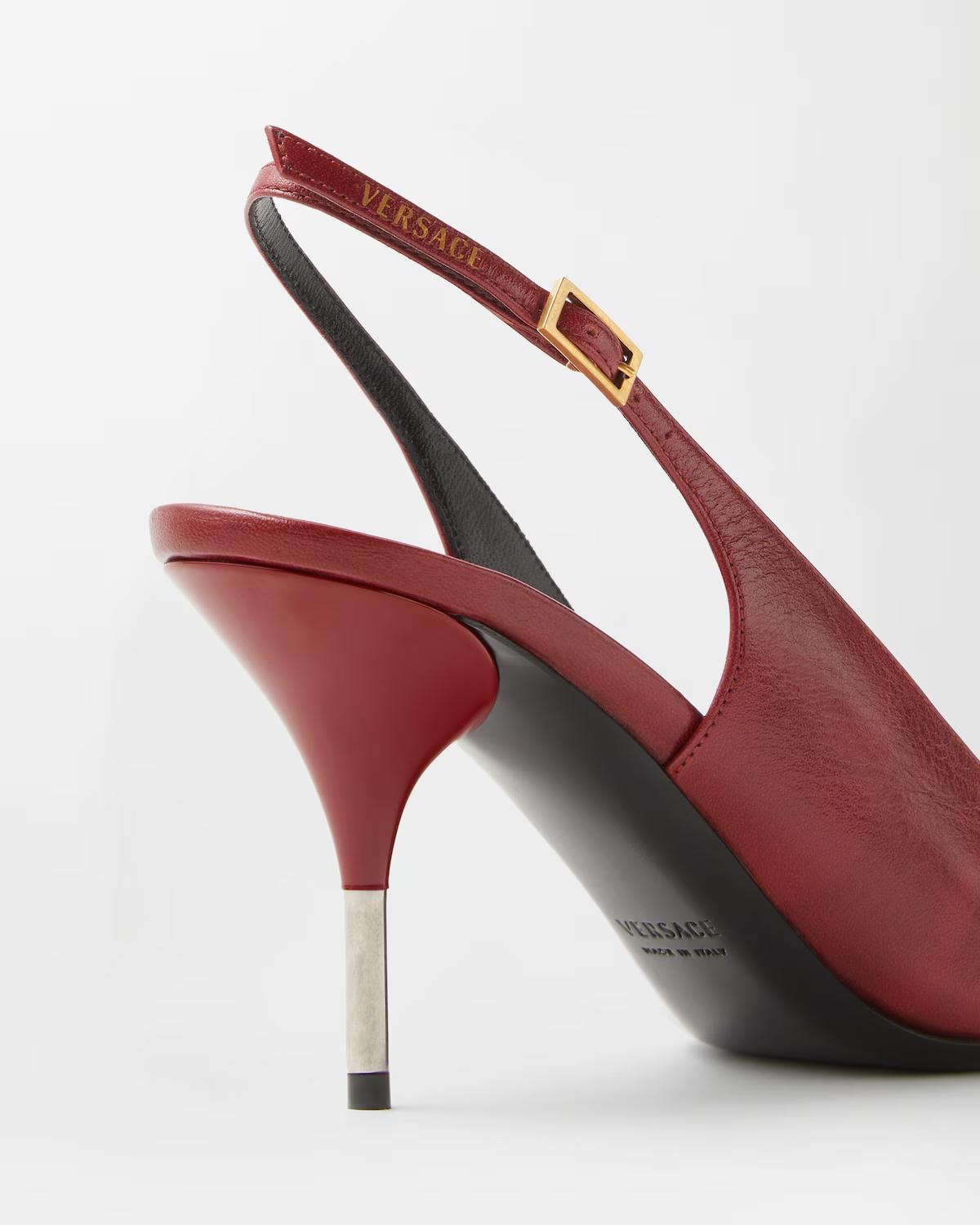 Nyx Leather Slingbacks 80 mm - Image 7