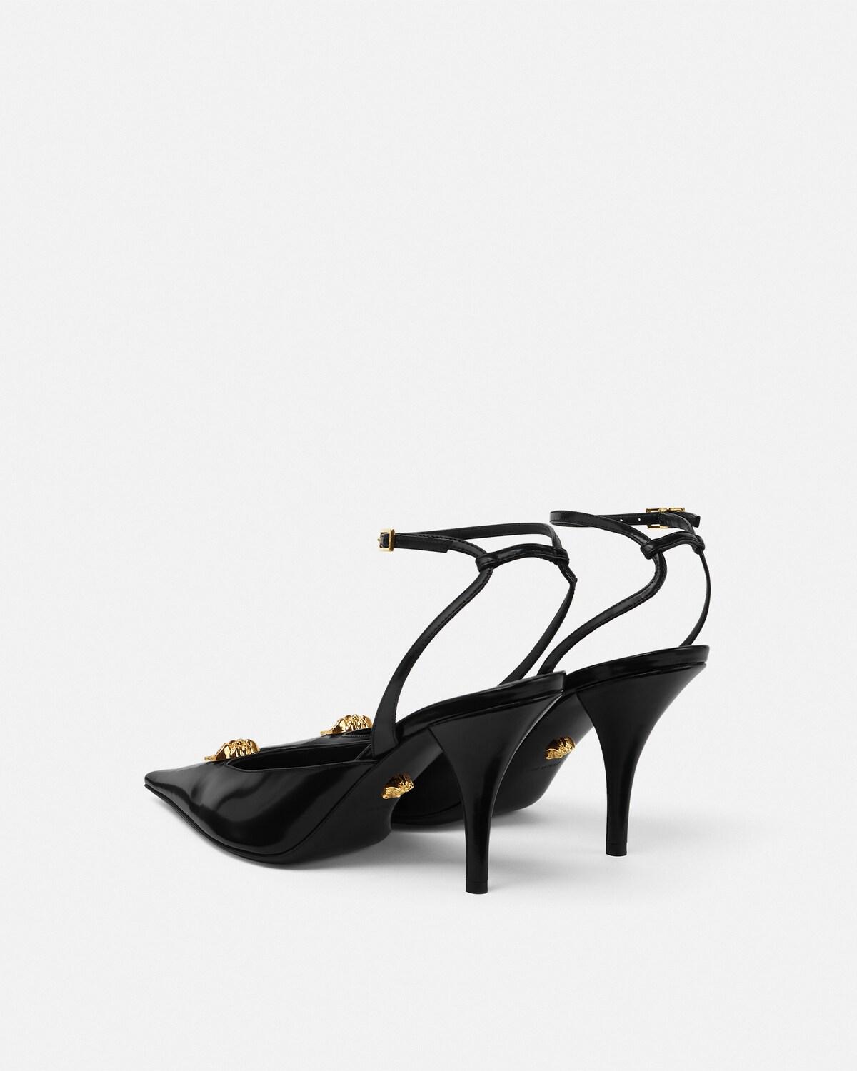La Medusa Leather Slingbacks 85 mm - Image 4