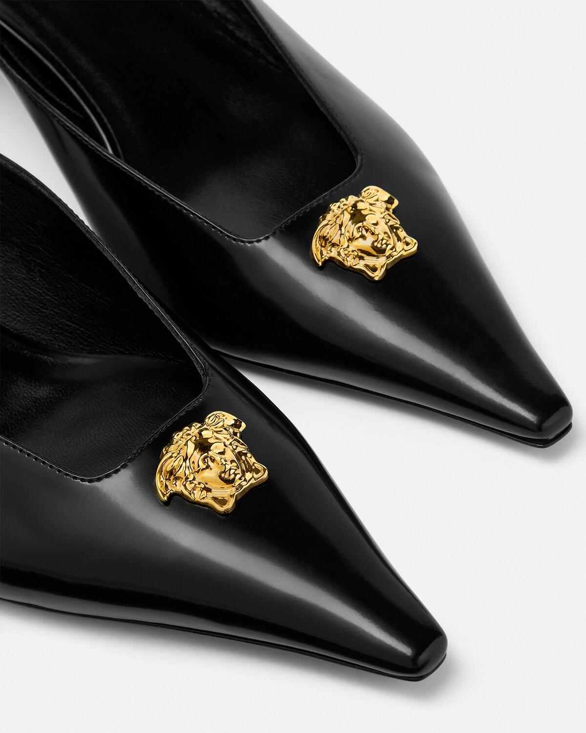La Medusa Leather Slingbacks 55 mm - Image 6