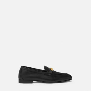 Medusa Leather Loafers
