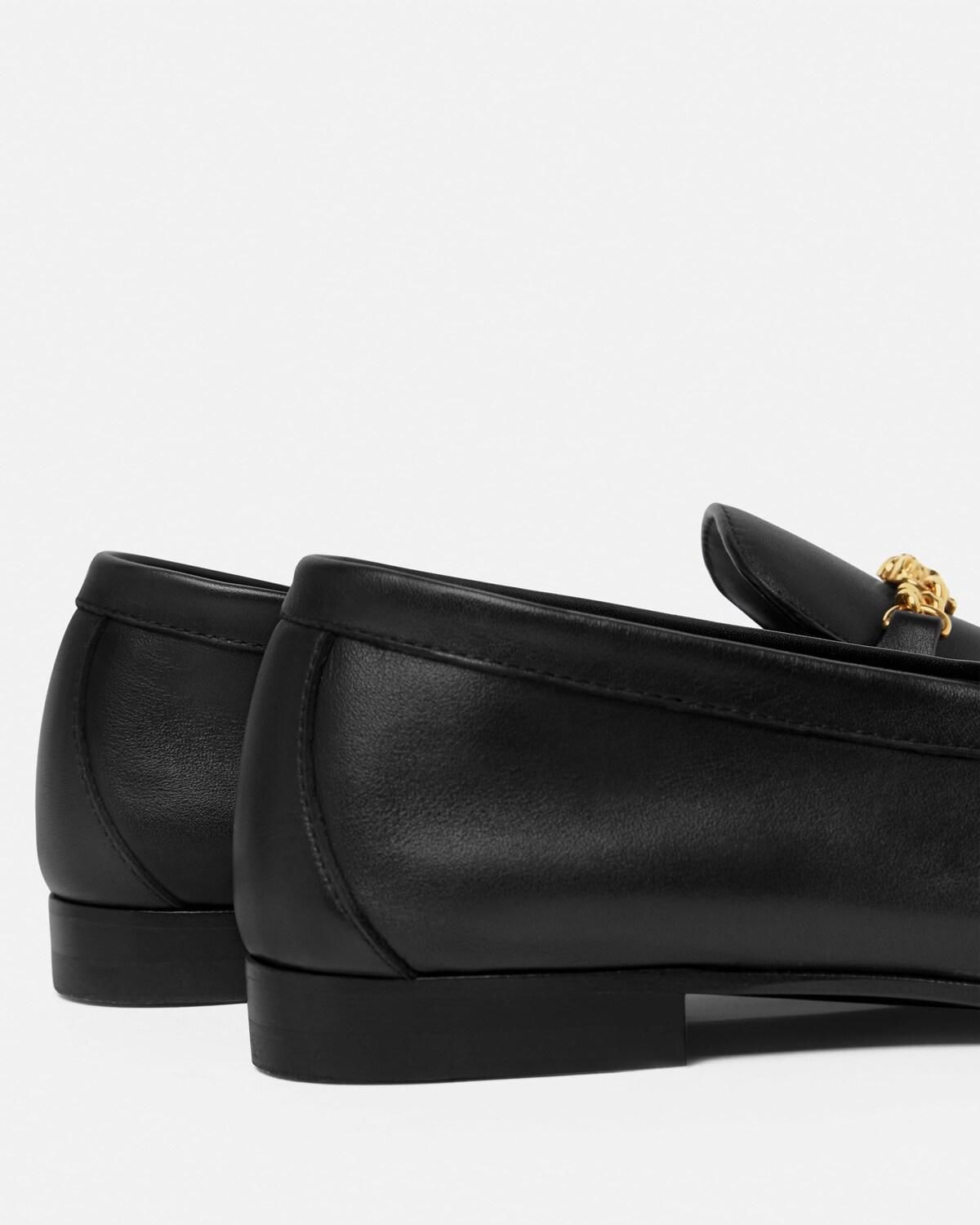 Medusa Leather Loafers - Image 5