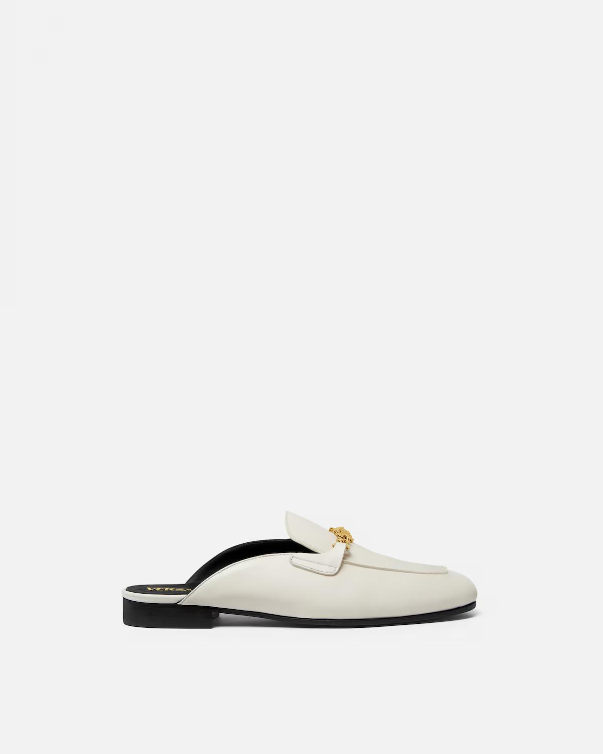 Medusa Leather Loafers