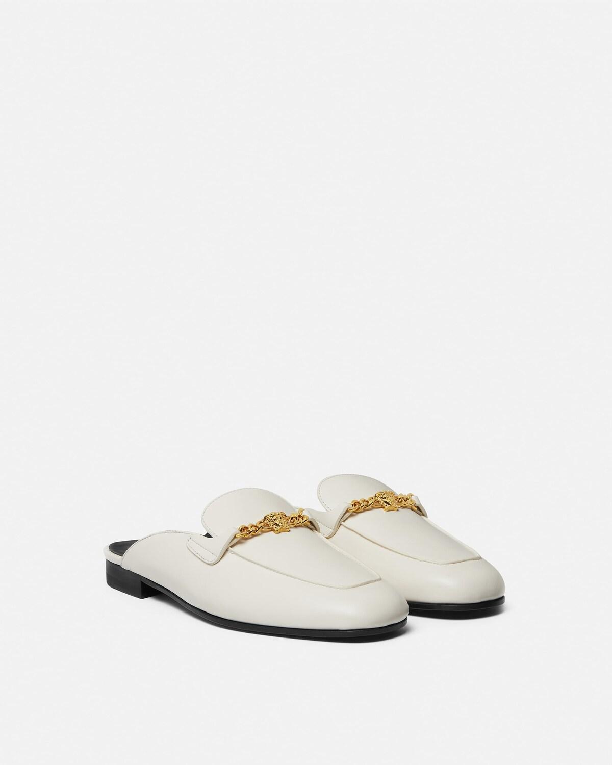Medusa Leather Loafers - Image 2
