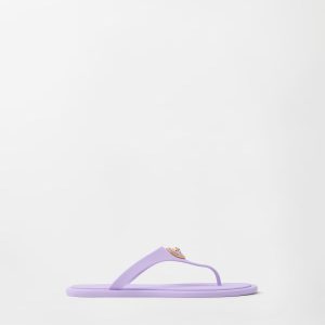 Alia Rubber Flat Sandals