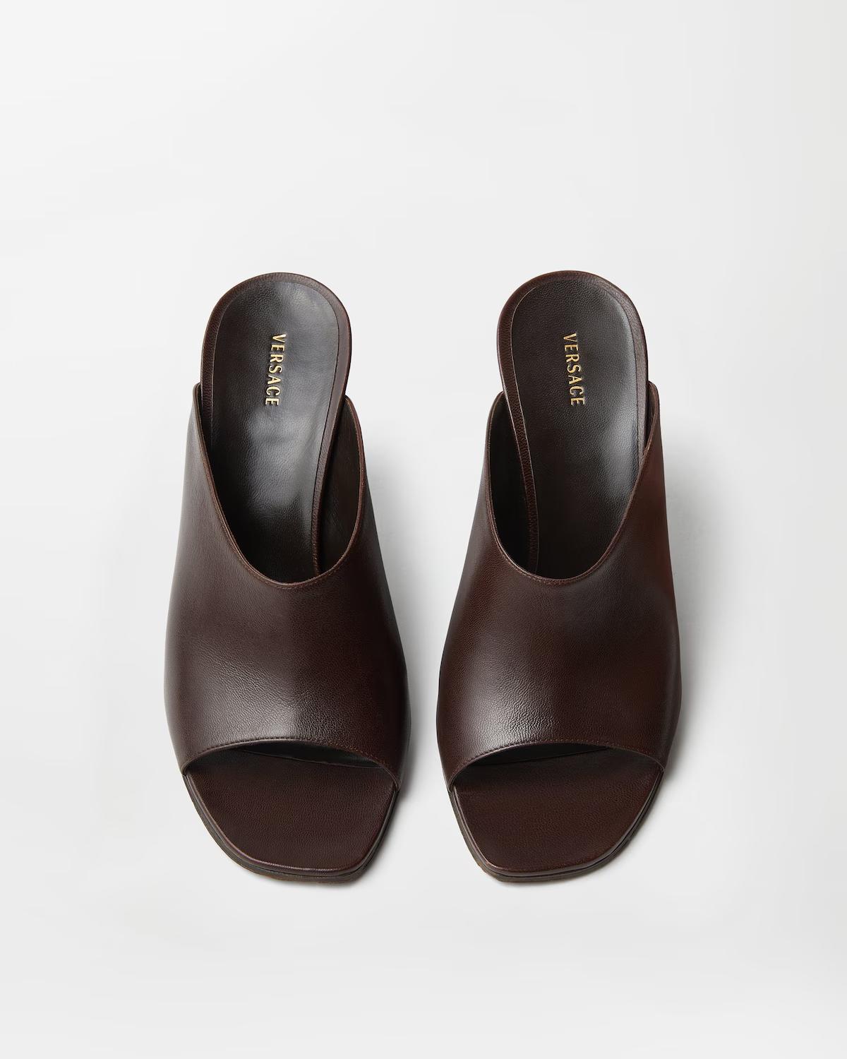 Giulietta Leather Mules 80 mm - Image 2
