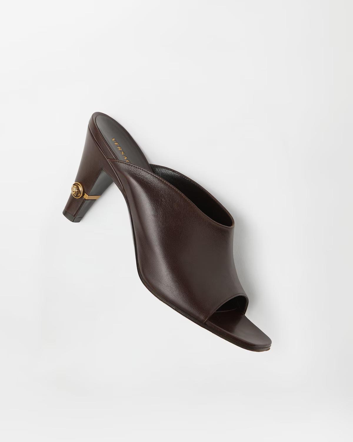Giulietta Leather Mules 80 mm - Image 3