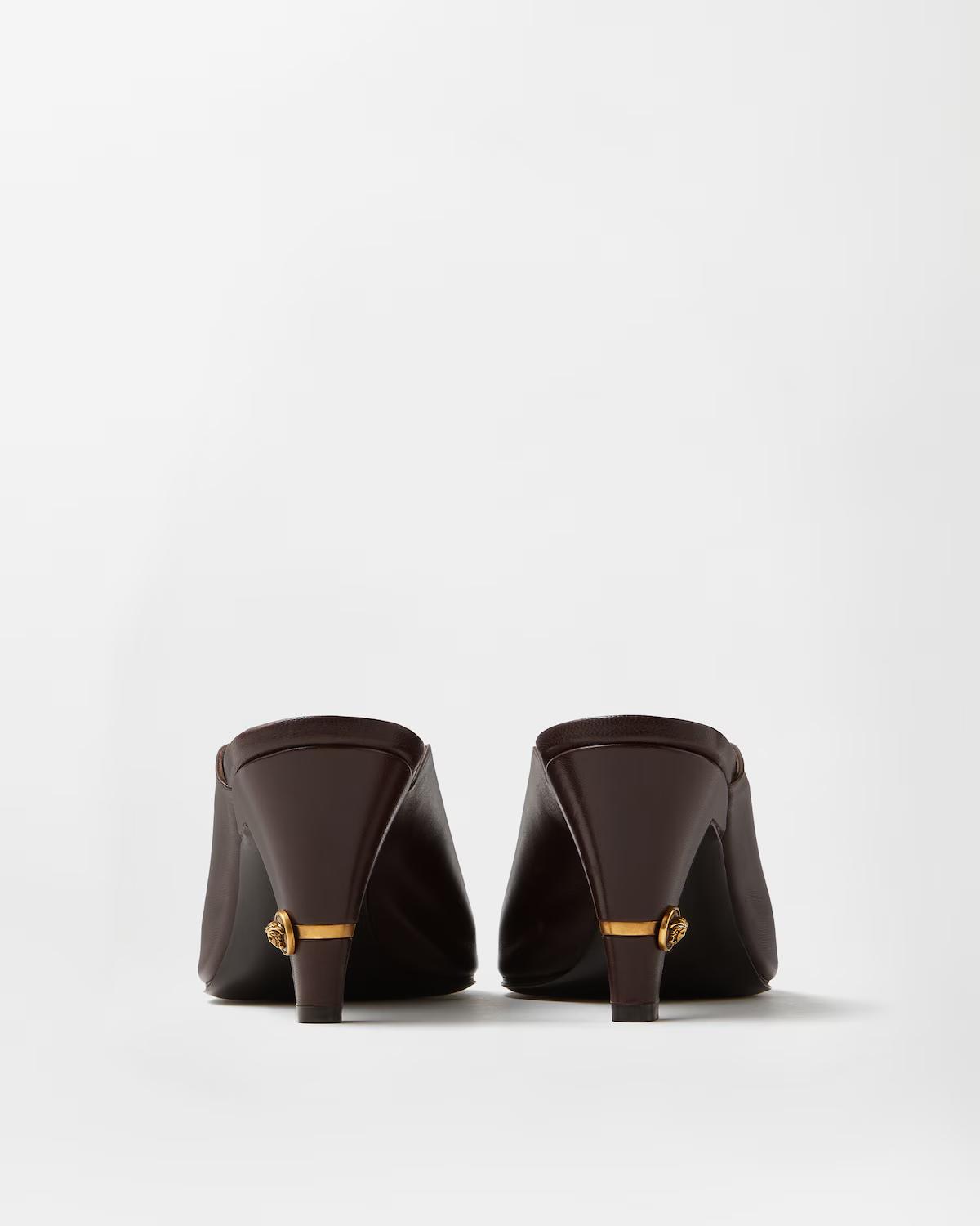 Giulietta Leather Mules 80 mm - Image 4