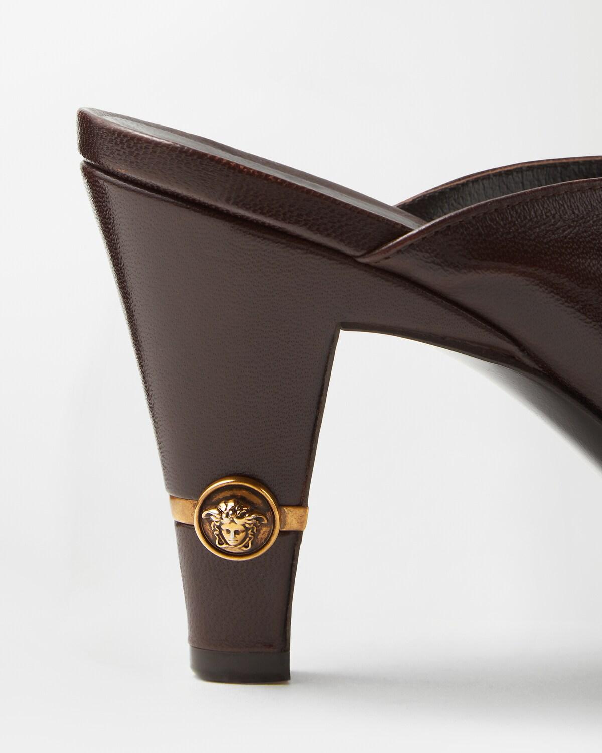 Giulietta Leather Mules 80 mm - Image 6