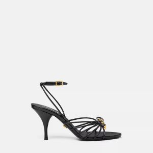 Opera Bow Nappa Sandals 85 mm