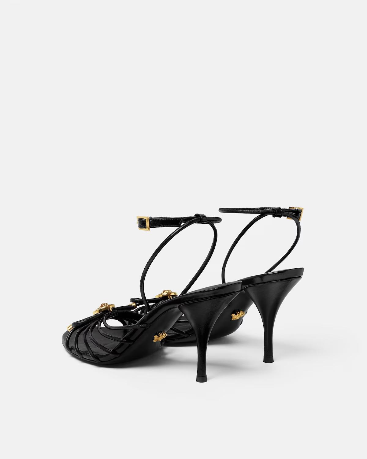 Opera Bow Nappa Sandals 85 mm - Image 4