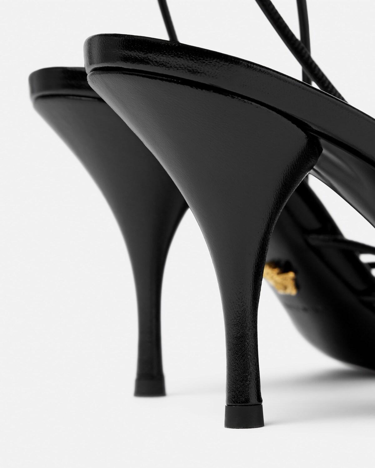 Opera Bow Nappa Sandals 85 mm - Image 6