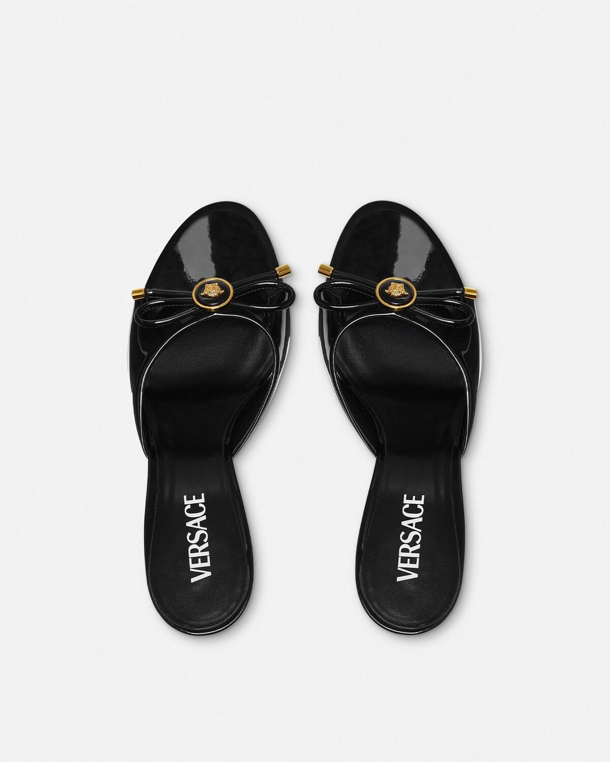 Opera Bow Patent Mules 85 mm - Image 5