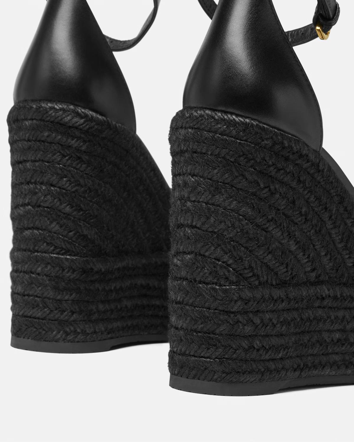 Medusa '95 Leather Wedge Sandals 120 mm - Image 6