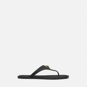 Alia Rubber Flat Sandals