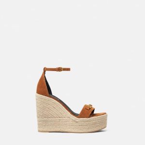 Medusa '95 Suede Wedge Sandals 120 mm